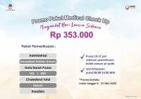 PAKET MCU SPESIAL MENYAMBUT HARI LANSIA SEDUNIA